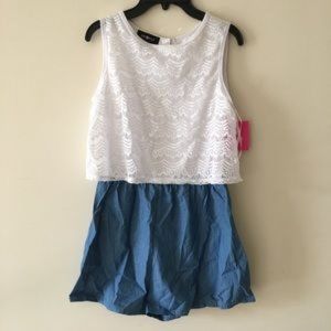 Amy Byer Girls Romper